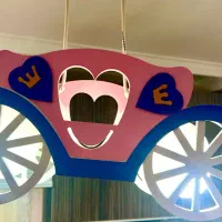 لوستر کالسکه(ترک)|لوستر و چراغ آویز|رشت, گلسار|دیوار