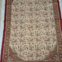 زیلو قلمکار طرح چوگان