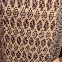 پشتی سنتی طرح جاجیم