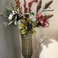 گل و گلدان تریینی