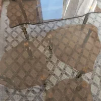 عسلی شیشه ای خوشکل