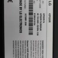 تلویزیون ال جی 42|تلویزیون و پروژکتور|ری, صفاییه (چشمه علی)|دیوار