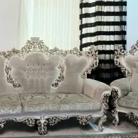مبل ۹ نفره سلطنتی در حد نو چوب راش گرجستان