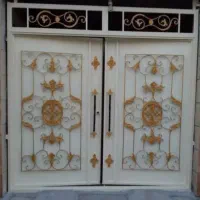 درب  آهنی حیاط ویلائی کد 7008