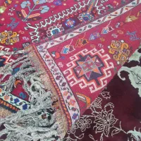 قالی ترکی دست باف قدیمی|فرش|مرودشت, دولت آباد|دیوار