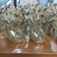 حباب لوستر طرح لاله|لوستر و چراغ آویز|تبریز, |دیوار