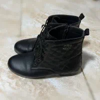 نیم بوت سایز بزرگ زنانه چرم