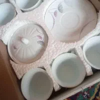 فنجان نعلبکی وقندان