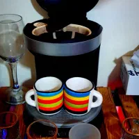 قهوه ساز برقی اسپرسو نونو در حد زیاد استفاده نشده|سماور، چای‌ساز، قهوه‌ساز|کاشان, باغ ماجد|دیوار