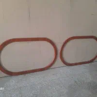 قاب بیضی با چوب ام دی اف|صنایع دستی و سایر لوازم تزئینی|چهاردانگه (تهران), |دیوار