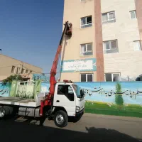 جرثقیل بالابر بسکت نفر بر|خدمات حمل و نقل|یزد, |دیوار