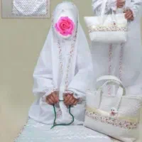 ست کامل مقنعه وچادر جانماز جشن تکلیف
