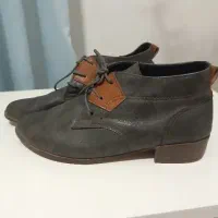 نیم بوت چرمی زنانه در حد نو
