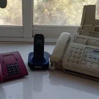 فکس و تلفن رومیزی .و بیسیم