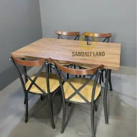 صندلی فلزی کافه رستورانی