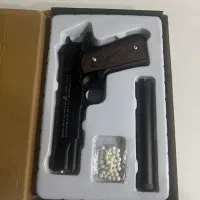 تفنگ کلت بادی|اسباب‌بازی بچه|آمل, |دیوار