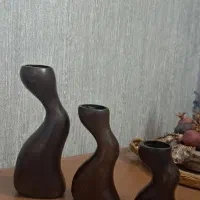 شمعدان چوبی