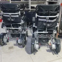 ویلچربرقی آکبنددوموتورپرقدرت تمام آلمینیوم وارداتی