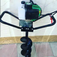 چاله کن ایتوکاوا فرغونی دستی دوکاره با مته فولادی