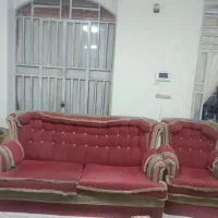 یک دست مبل 7نفره .پارچه ترک  جهت فروش|مبلمان خانگی و میز عسلی|شیراز, مسلم|دیوار