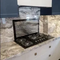 شیشه نسوز پشت اجاق گاز