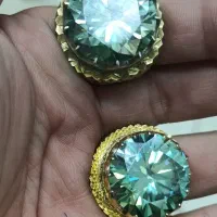 دو عدد انگشتر موزینایت سلطنتی سفارشی ساز|جواهرات|مشهد, کارمندان دوم|دیوار