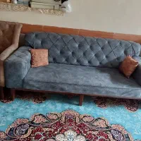 مبل ۷ نفره کار کرده|مبلمان خانگی و میز عسلی|سامان, |دیوار