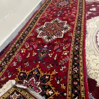 کناره یک در چهارو‌نیم طرح هریس|فرش|آبیک, |دیوار