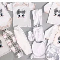 لباس نوزادی و سیسمونی|کفش و لباس بچه|ازنا, |دیوار