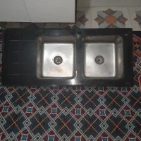 سینک شیشه ای لگن راست