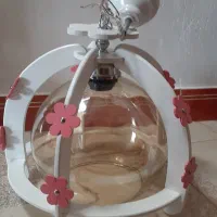 لوستر چوبی کودک نونو|لوستر و چراغ آویز|کرمانشاه, |دیوار