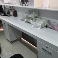 پیشخوان(میز منشی)کانتر|دفتر کار|اصفهان, خواجه عمید|دیوار