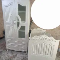 تخت و کمد ویترین دار نو نو سیسمونی(فوری)