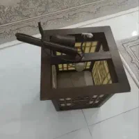لوستر چوبی