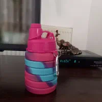 قمقمه سیلیکونی خوش رنگ|ظروف نگهدارنده، پلاستیکی، یکبارمصرف|قم, کیوانفر|دیوار