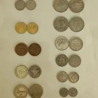 تعدادی سکه شاهی و جمهوری