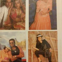 عکس کارت پستال هنرپیشگان هندی قدیمی نوستالژی|کلکسیون و سرگرمی|تهران, فلسطین (میدان انقلاب)|دیوار