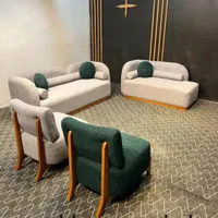 مبل کبریل پینترسی هفت نفر پارچه وارداتی نانو شرکتی|مبلمان خانگی و میز عسلی|نظرآباد, رسالت|دیوار