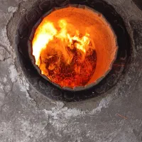 نان و فطیر سنتی تنوری ذغالی