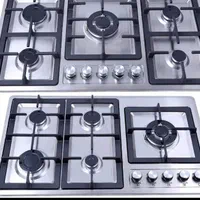اجاق گاز صفحه ای vbbbاستیل و شیشه ای 58