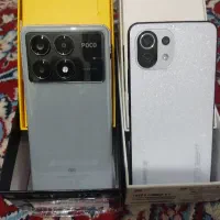 دو دستگاه گوشی مدل Poco x6 proو mi 11lite
