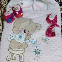 کیسه خواب بچه با 3عدد پاپوش