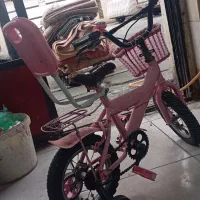 دوچرخه صورتی سایز16