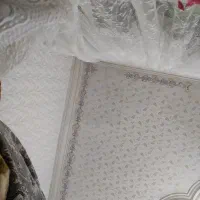 یک عدد فرش دستباف نصفه کاری زنیم نقشه ریزه ماهی