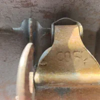 گالن فلزی قدیمی و آنتیک دکوری و سالم|کلکسیون اشیاء عتیقه|جلفا, |دیوار