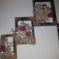 گلهای کربیستالی|گل مصنوعی|سنندج, |دیوار