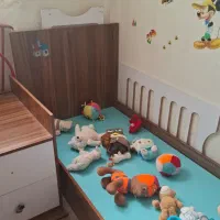 تخت خواب کودک جنس اصل ام دی اف