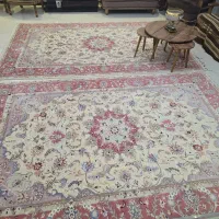 فرش دستباف گل ابریشم طرح علیای تبریز (جفت ۶متری)|فرش|تهران, آرارات|دیوار