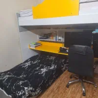 تخت دو طبقه درجه یک|تخت و سرویس خواب|شاهین‌شهر, فردوسی|دیوار