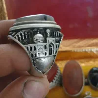 انگشترنقره شمایل گردنی کاردست عتیقه|جواهرات|تهران, فلاح|دیوار